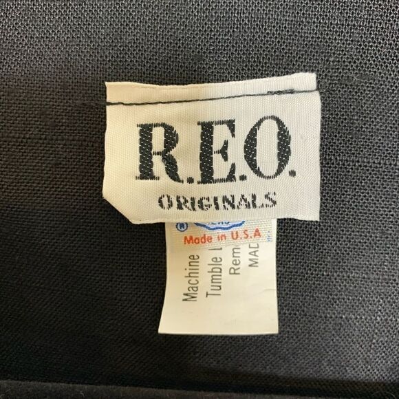 R.E.O originals vintage button front dress 14 - Picture 2 of 7